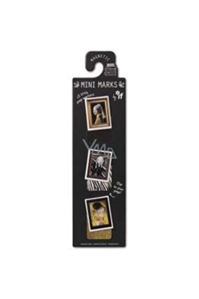 İF Mini Marks Magnetic Mini Bookmark Set of 3 Framed Classics
