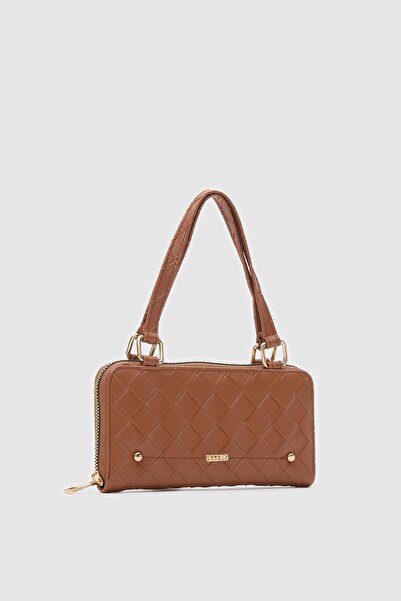 OLLBAG Klosa Tan Color Crossbody Bag Wallet
