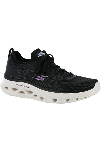 SKECHERS Women's Glide-Step Flex Running Shoes - Black Multicolor
