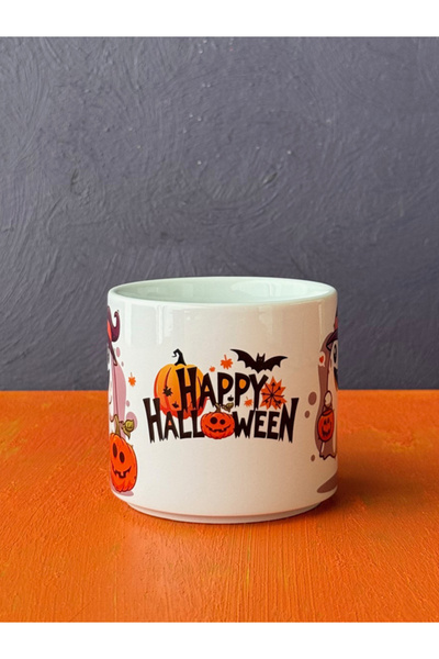 Hepsi Enteresan Happy Halloween t Mug, Halloween Cup, Ghost, Ghost Mug