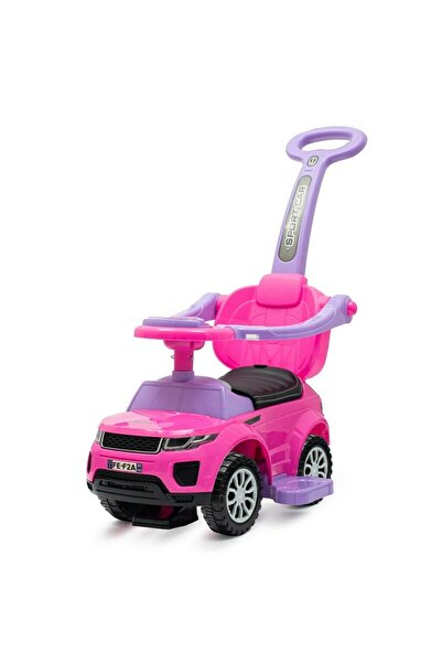 Babymix Push car, Baby Mix, Plus, Eco-leather seat, With melodies and horn, Pink