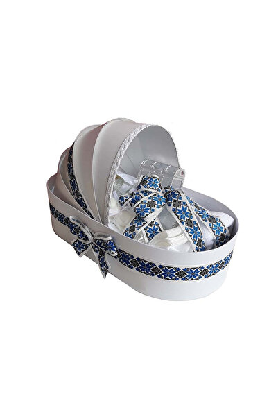 BebeNou Σετ Βάπτισης Denikos® για Αγόρια, Μπλε Παραδοσιακό NKO1694