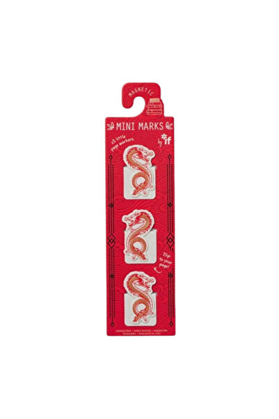 İF Mini Marks Magnetic Mini Bookmark 3-Piece Warrior Dragon