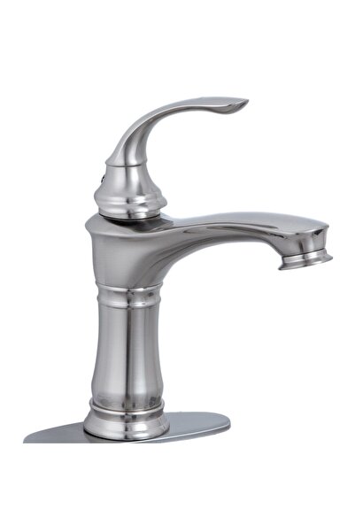 Trendy's Μπαταρία νεροχύτη μπάνιου, σατινέ φινίρισμα