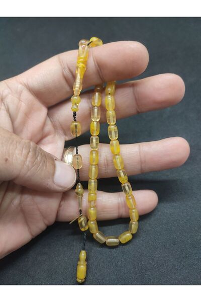 İskeçe Exclusive Serdal Mediterranean Masterpiece Double Layer Polished Ankle Length (Small Size) Tightening Amber Certified 8623