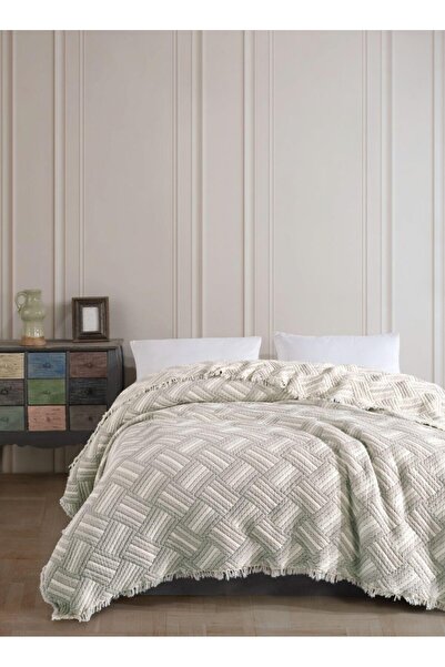 metin tekstil Terry Muslin 8-Layer Bedspread & Pike