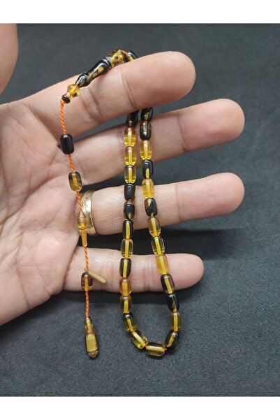 İskeçe Exclusive Serdal Mediterranean Masterpiece Double Layer Polished Ankle Length (Small Size) Tightening Amber Certified 8618