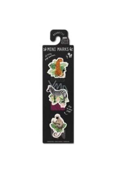 İF Mini Marks Magnetic Mini Bookmark Set of 3 Animals