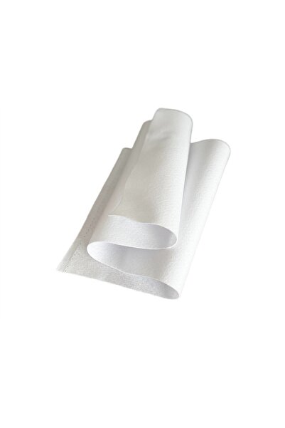 feltland Fetru, pasla moale 1mm 50X55cm, alb