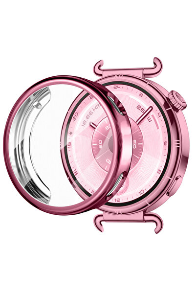 Nezih Case Huawei Watch GT 6 41mm Uyumlu TPU (Yumuşak Silikon) Kasa Koruyucu