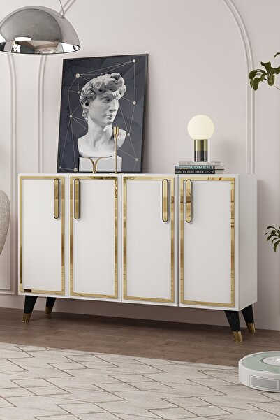 DEMONTE DECOR 8194KM-128DD KONSOL,KAHVE KÖŞESİ,AYAKKABILIK,OFİS EVRAK DOLABI,MUTFAK KİLER DOLABI,TV ÜNİTESİ-BA