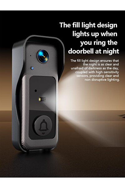 Generic Video Doorbell with 4.3-inch Monitor — 2K HD, Night Vision, Two-way Audio, IP68