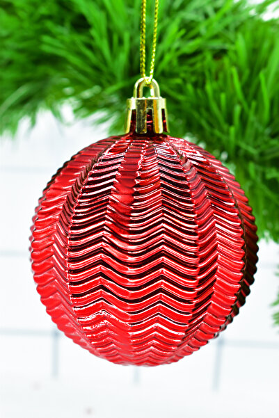 Waldern Premium Collection Luxury Σετ 12 τεμαχίων με μικτά κόκκινα στολίδια