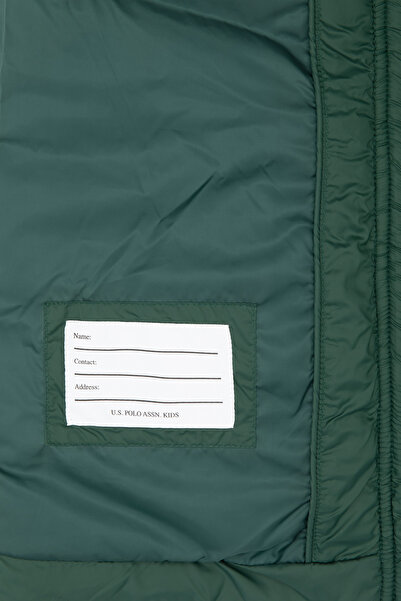 U.S. Polo Assn. Boy's Dark Green Coat 50312119-Vr079