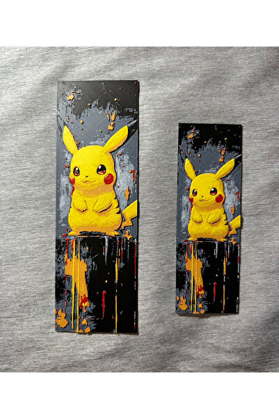 Anka Atolye 2'li Set Pokemon Pikachu / Pikaçu Kitap Ayracı - Anime temalı ayr...