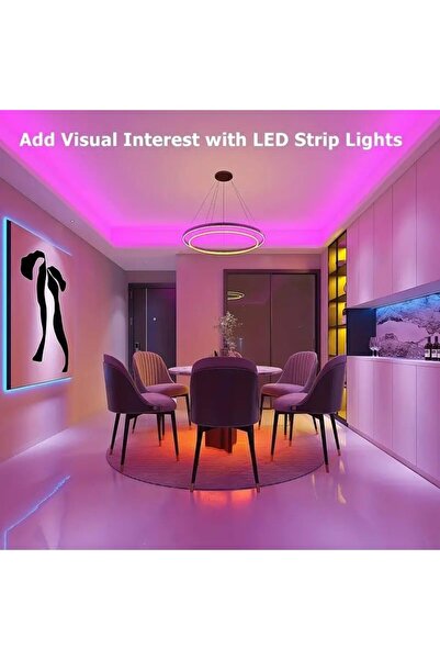 Generic 20M LED Strip Lights, Smart Light with IR Remote Control, RGB 5050