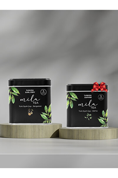 Mila Tea Sonbahar Paketi 1 Alana 1 Bedava Türk Siyah Çayı Bergamot -Türk Siya...