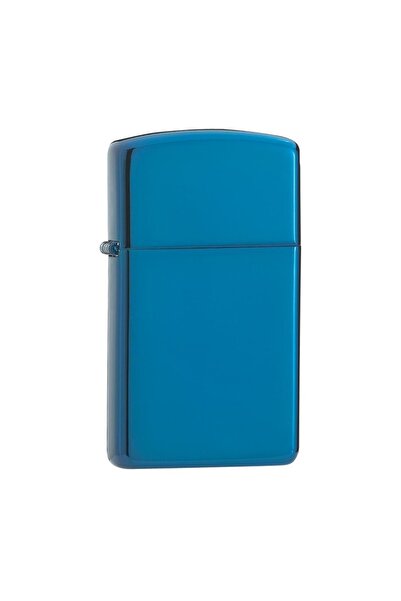 Zippo 20494 Sapphire Slim Lighter, metallic, blue