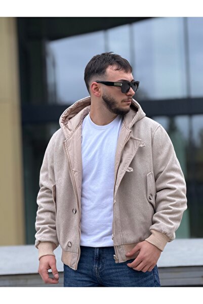 KINGAF Men's Double-Sided Embroidered Coat