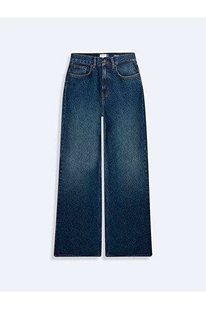 Ltb Vıonne H Geniş Paça Yüksek Bel Jean Pantolon