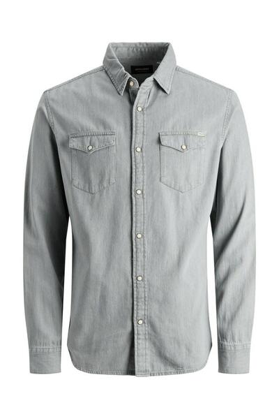 Jack & Jones Jack Jones Sheridan Erkek Jean Gömlek 12138115