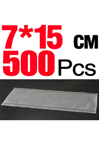 Choice 500 قطعة 7 × 15 سم MNFT 500 قطعة 8 أحجام أكياس صيد سمك الشبوط PVA سريع...