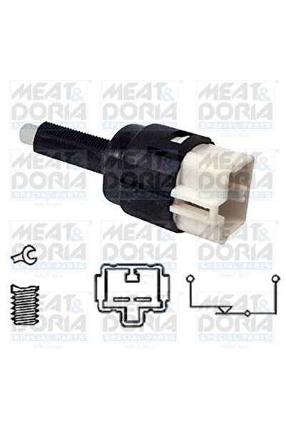 MEATDORIA Comutator Lumini Frana Honda Accord 7/Brio/Civic 7 Mitsubishi Galan...
