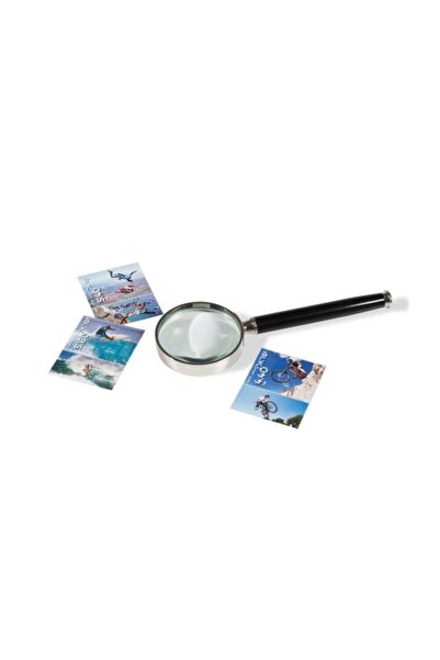 Leuchtturm1917 Leuchtturum Ebony Black Wooden Handle, Stylish Pocket Magnifie...