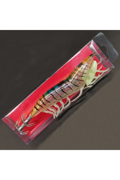 Choice 298-3 أصفر أزرق 1 قطعة/5 قطع طُعم الروبيان الهجين ثلاثي الأبعاد Egl طُ...