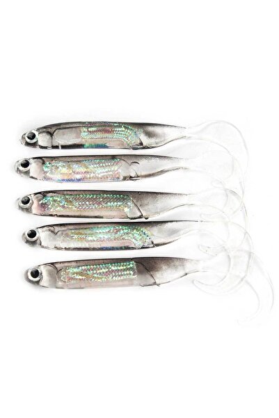 Choice ذيل 5 قطع/مجموعة طُعم صيد ناعم 7 سم 7.5 سم 1.7 جرام 2.3 جرام 2.7 جرام ...