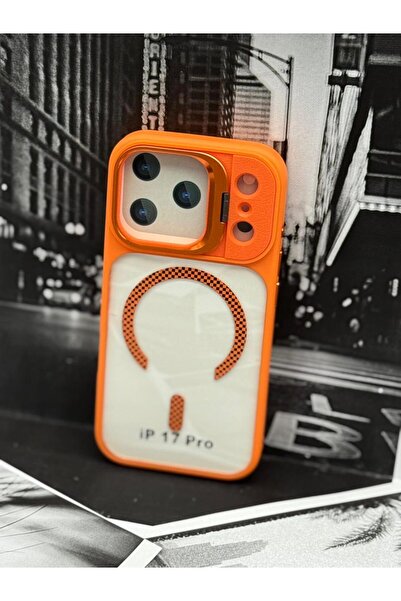 GENERAL Magnetic Shockproof Case for iPhone 17 Pro Max with Camera Lens Protector & Kickstand Ring – MagSafe