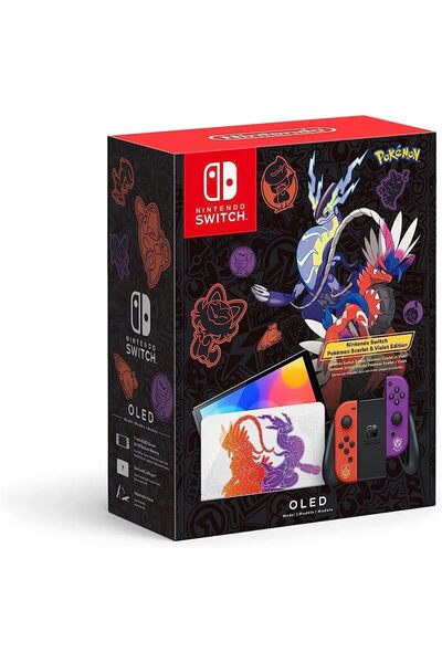 Nintendo Switch – OLED Model: Pokémon Scarlet & Violet Edition (Region Free)