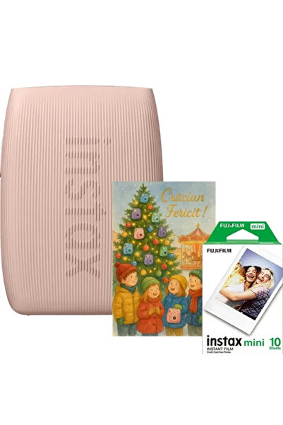 Fujifilm Instax Mini Link 3 Rose Pink – Imprimantă foto instantanee Bluetooth