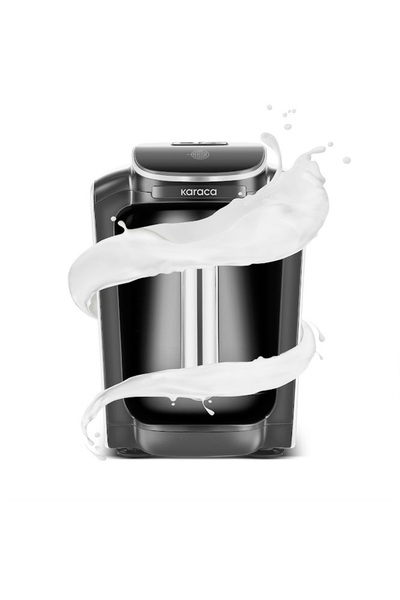 Karaca Hatır Neo-S Milk Turkish Coffee Machine 5 Cup Capacity Porcelain White