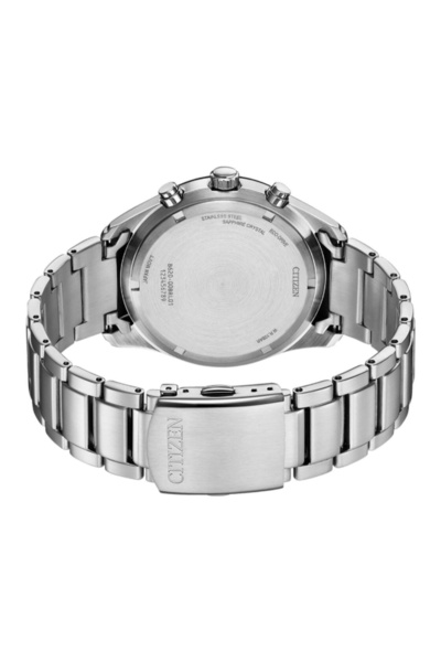 Citizen Eco-Drive Chronograph Men's Chronograph White Dial Watch - CA4674-58A