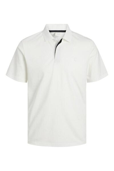 Jack & Jones جاك آند جونز JPRCCRODNEY SS POLO NOOS - Cloud Dancer 12251180-CL