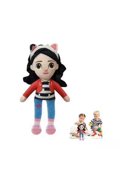 Virtual Trend Jucarie de plus Gabby's Dollhouse, 30 cm, Multicolor, Virtual T...