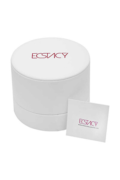 ECSTACY Women's Analog White Dial Watch - E22506-SBSW