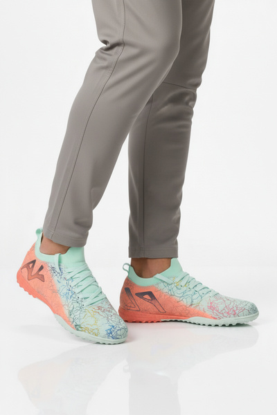 Playup Pantofi de câmp unisex cu elastic la gleznă Mint Salmon GH-252-153 G