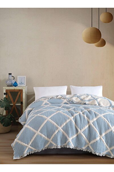 metin tekstil Муслін 8-шарове двоспальне покривало для ліжка та піке