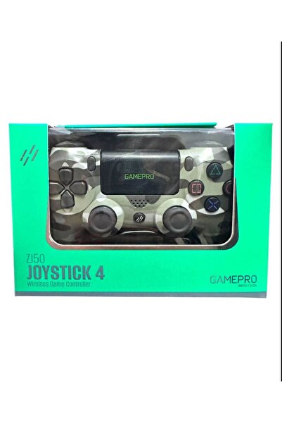 Microdigit GAMEPR Wireless Game Controller (Joystick 4) Limited Edition Green Camouflage Design Compatible with Gaming Consoles