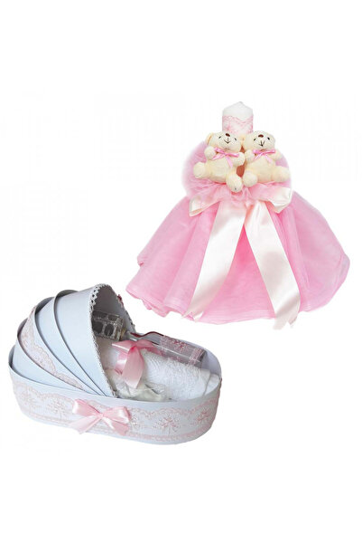 BebeNou Λαμπάδα & Σετ Βάπτισης Denikos® 599 για Κορίτσια - NKO3017