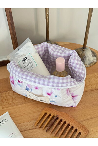 Punchiess حقيبة مكياج بيربل هيز صغيرة الحجم