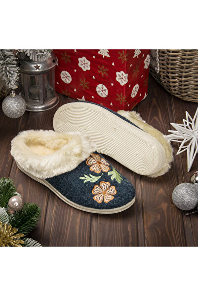 Tellus Pâslari-papuci 60-84, Albastru Inchis - 40