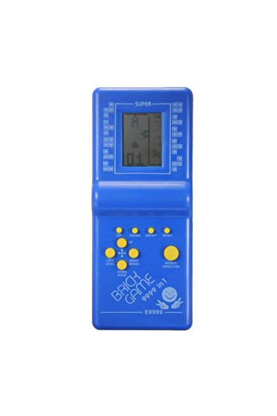 OEM Classic Tetris Game Console 9999-in-1, Brick Game, Blue