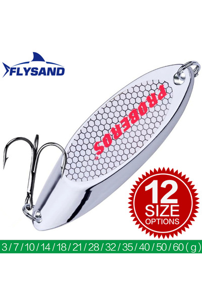 Choice طُعم FLYSAND الصلب 40 جرام، طُعم صيد السمك بالملعقة الفضية، طُعم صيد ا...