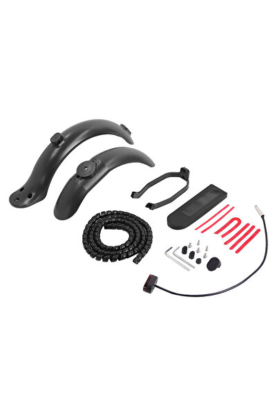 Choice مجموعة A-أسود لحماية كابلات لف الأسلاك الحلزونية الأمامية والخلفية لوا...