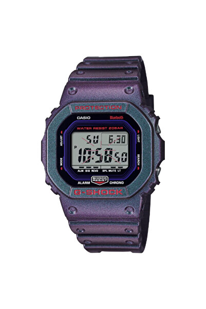 G-SHOCK ساعة رقمية للرجال بمينا بنفسجي - DW-B5600AH-6DR