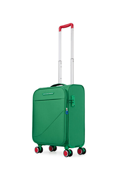 United Colors of Benetton Benetton Ekstra Hafif Lüx Kumaş 8 Tekerlekli Kabin Boy Valiz