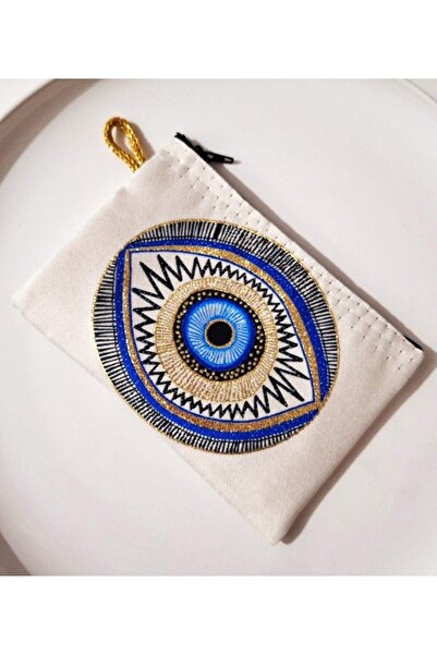 Svc Aksesuar Gift Multi-Purpose Ecru Wallet